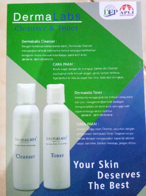 CLEANSER &amp; TONER NU AMOOREA Rp.437.500