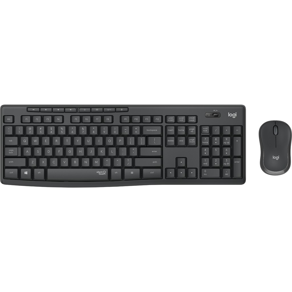 Logitech MK295 Silent Wireless Combo Keyboard and Mouse Original Garansi 1 Tahun