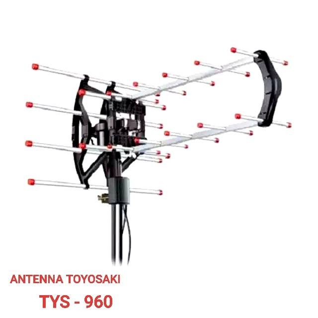 Antena TV Outdoor Luar TOYOSAKI TYS-960 Digital Analog + Remote