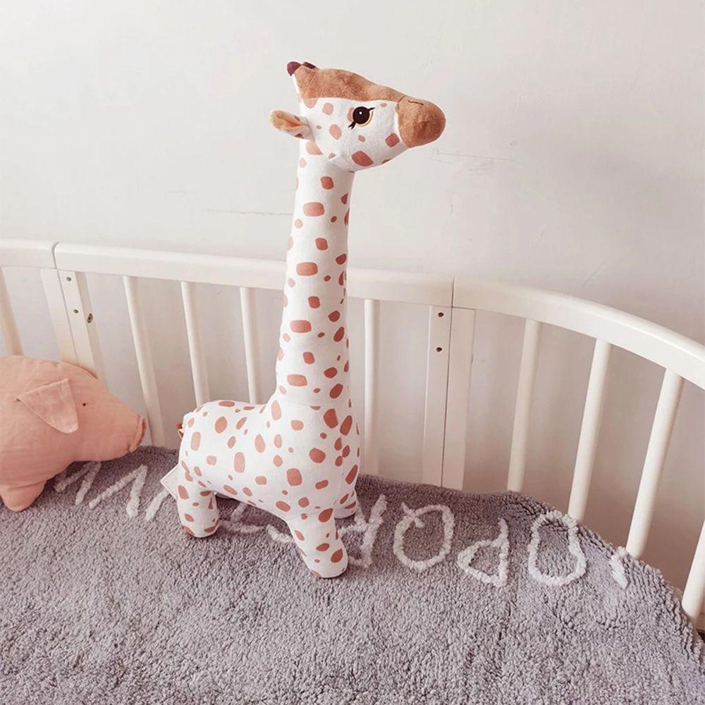 Mxbeauty Jerapah Mainan Mewah Mainan Anak Dekorasi Kamar Tidur Boneka 67 cm Anak Laki-Laki Perempuan Ukuran Besar Simulasi Jerapah Mewah