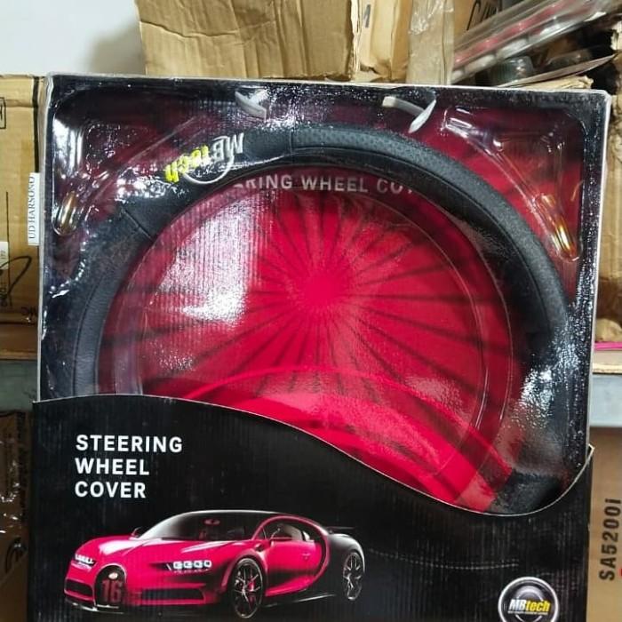 Sarung Stir mobil Toyota Sienta Hitam Full Mbtech