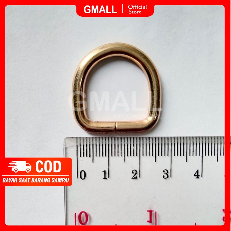 50 pcs Ring D Tas Dompet Besi Tebal Grade A Ukuran 2cm GMALL AC0021