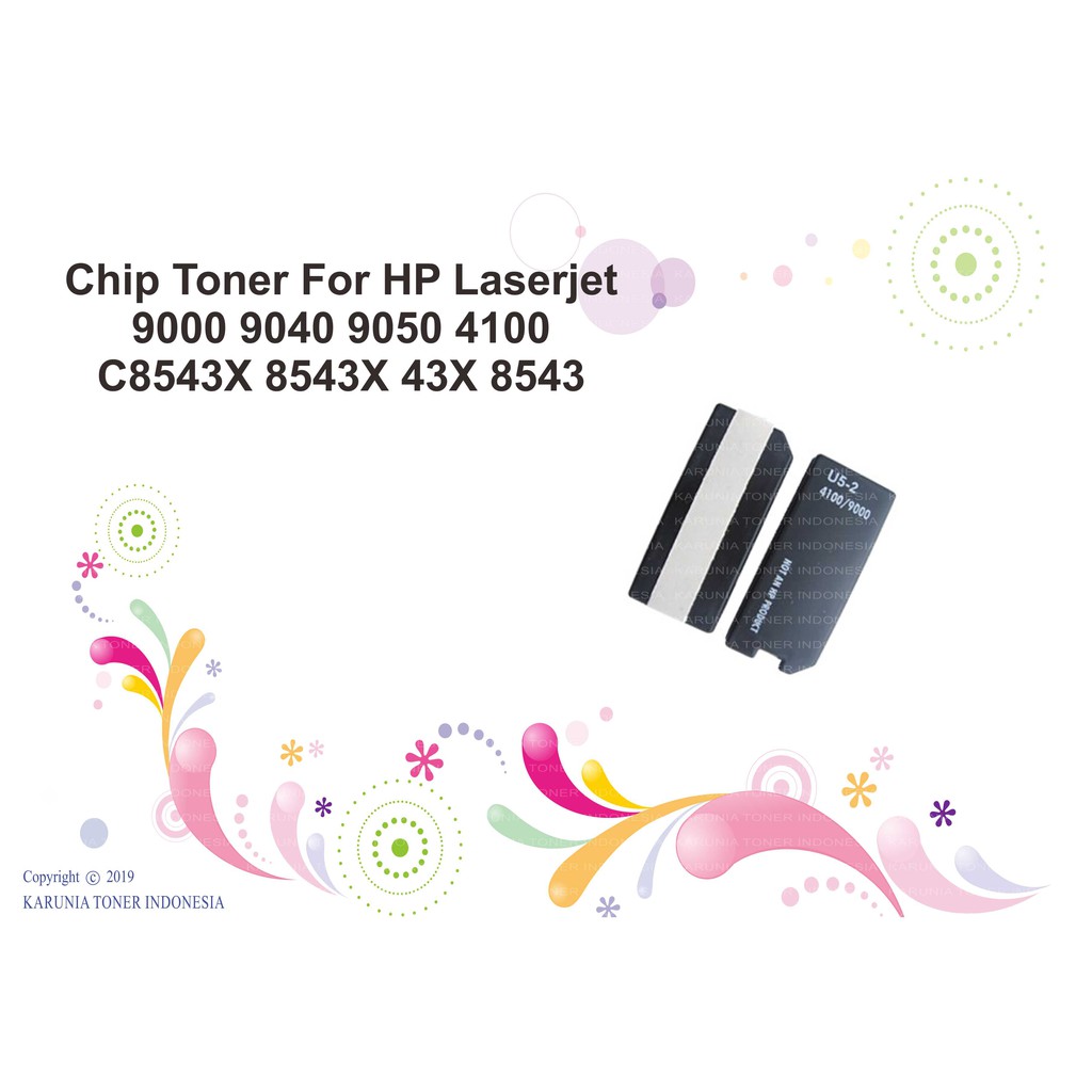 Chip Toner For HP Laserjet 9000 9040 9050 4100 C8543X 8543X 43X 8543