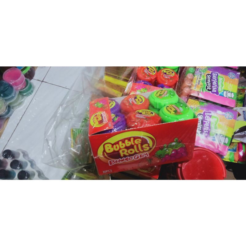 

CRAZY ROLLZ BUBBLE GUM ISI 30