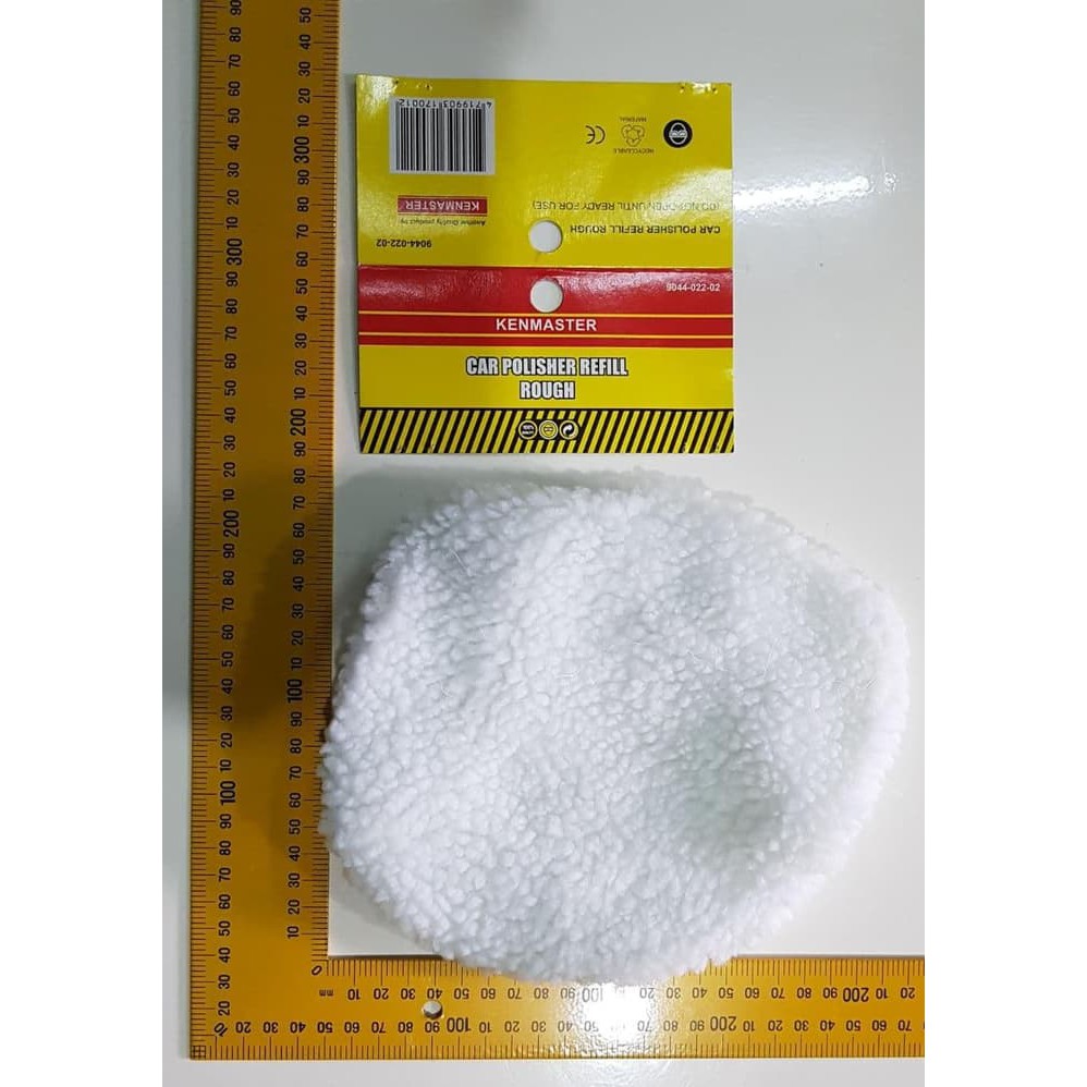Refill car polisher isi ulang kain poles mobil KASAR KENMASTER 240 mm