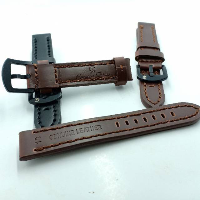 GENUINE LEATHER STRAP18MM