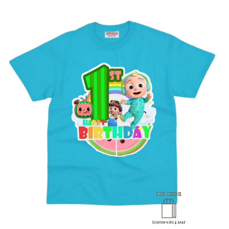 Cocomelon BAJU ANAK KAOS ANAK COCOMELON TERBARU BAHAN PREMIUM