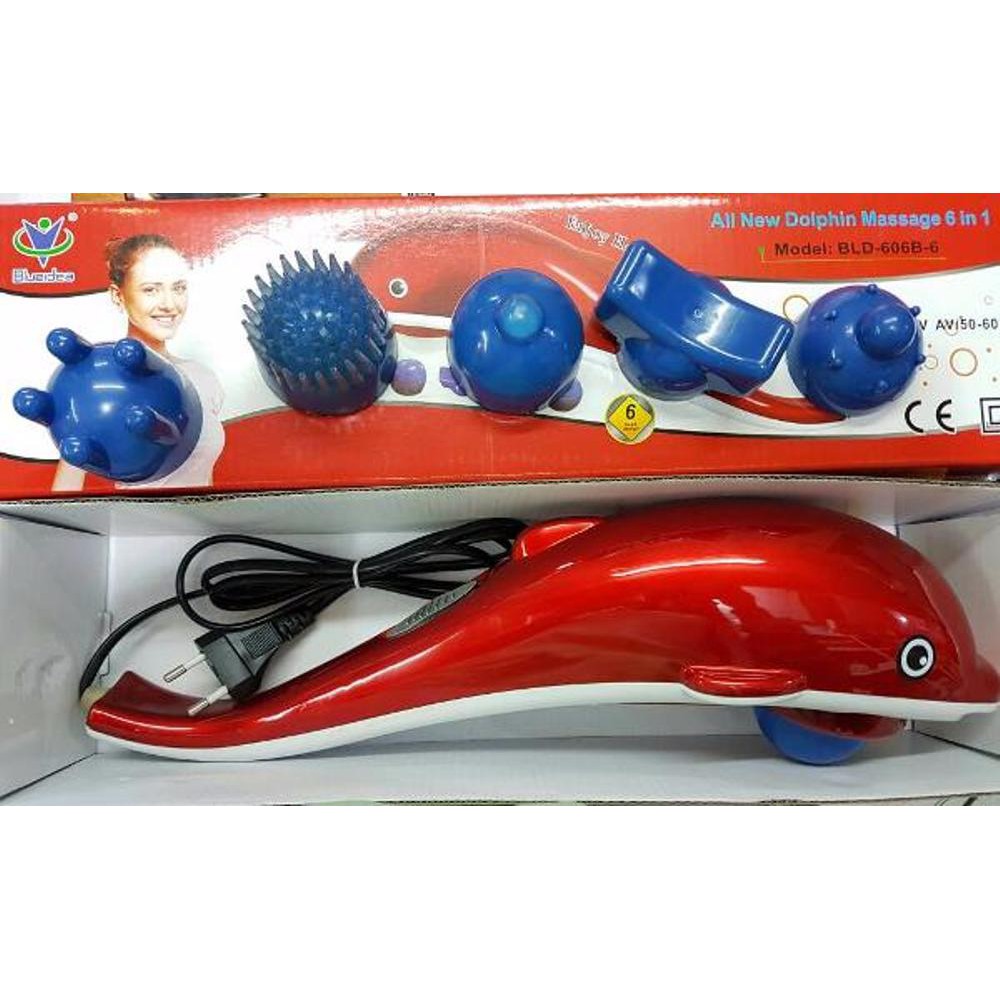 Alat Pijat Blueidea Dolphin Massager 6 In 1