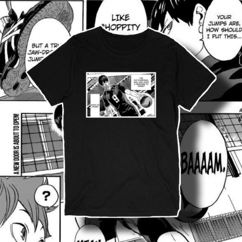 Kageyama shirt (haikyuu shirt) baju haikyuu kageyama