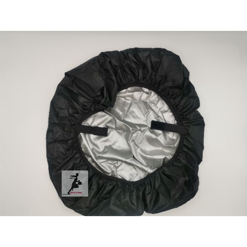 

TOKO KARTON - Sarung Tas Raincover tas ransel hitam