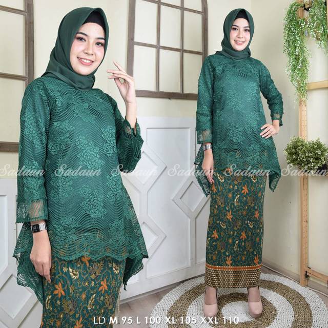 KEBAYA BURKAT RINJANI/KEBAYA KEKINIAN/KEBAYA WISUDA/KEBAYA MODREN/PAKAIAN