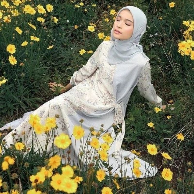 et cetera X Purukambera Printed Gamis
