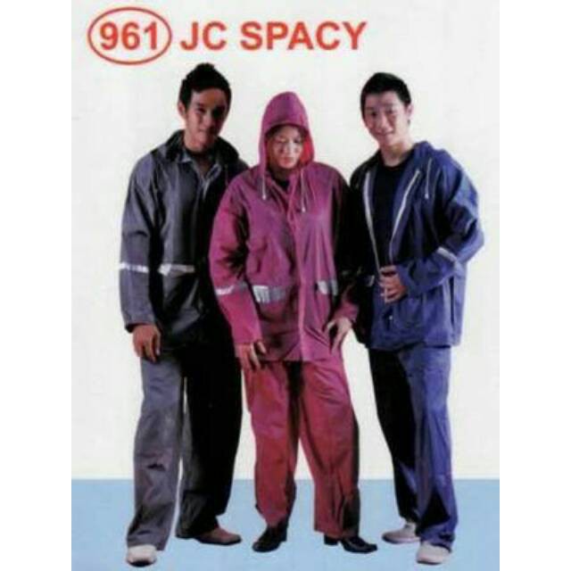 [TERLARIS] Jas Hujan DOLPHIN SPACY 961 Setelan Dewasa Jaket Baju Celana Scotchlight Mantel Stelan