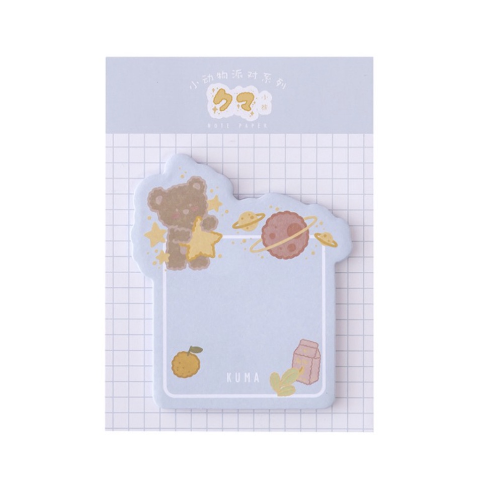 【GOGOMART】Sticky Notes Tempel / Memo Catatan Pembatas - Animasi Kartun