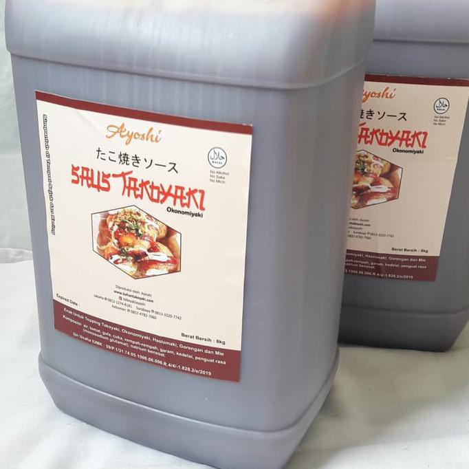 

Ready - Saus Takoyaki Beli Dimana Surabaya  Disini Saja 6 Kg Saos Grosir