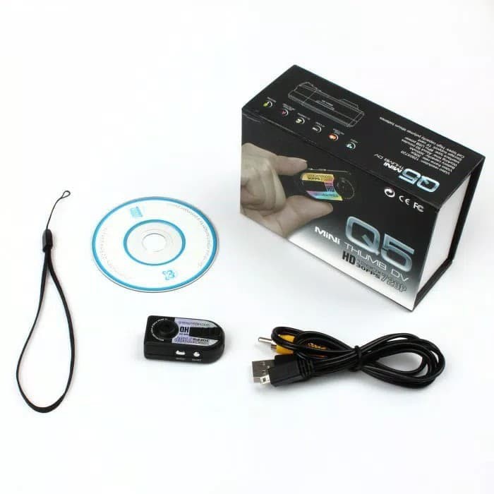 Unik Kamera Super mini thumb DV 12MP Full HD  spy camera mini Q5  Limited