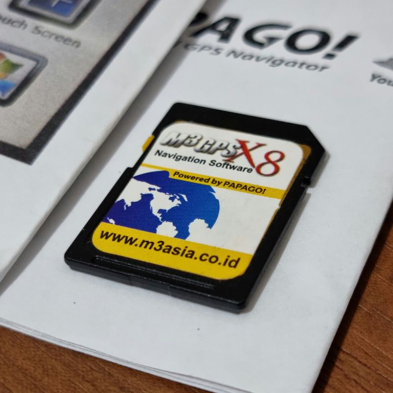 Kartu Map GPS M3 Asia by Papago ORIGINAL