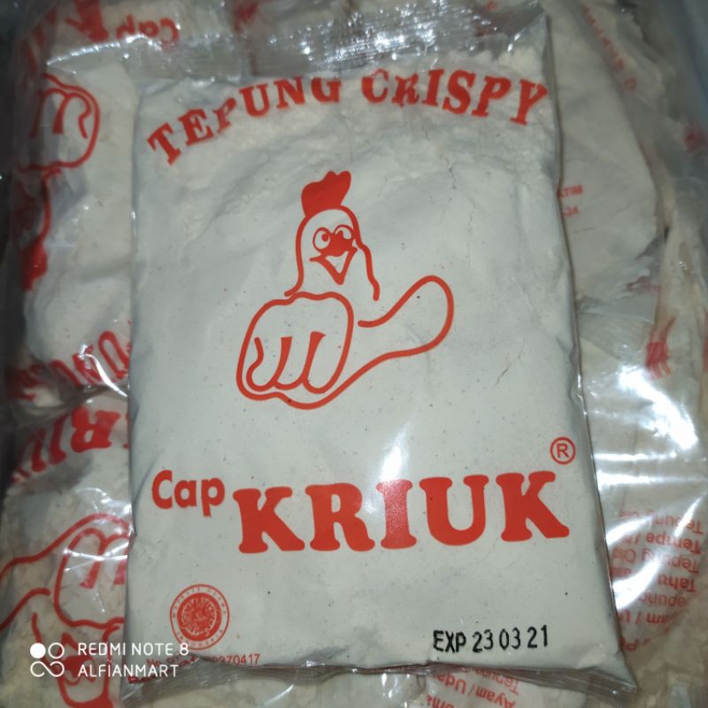 

Tepung Crispy Jempol Cap KRIUK 150gr