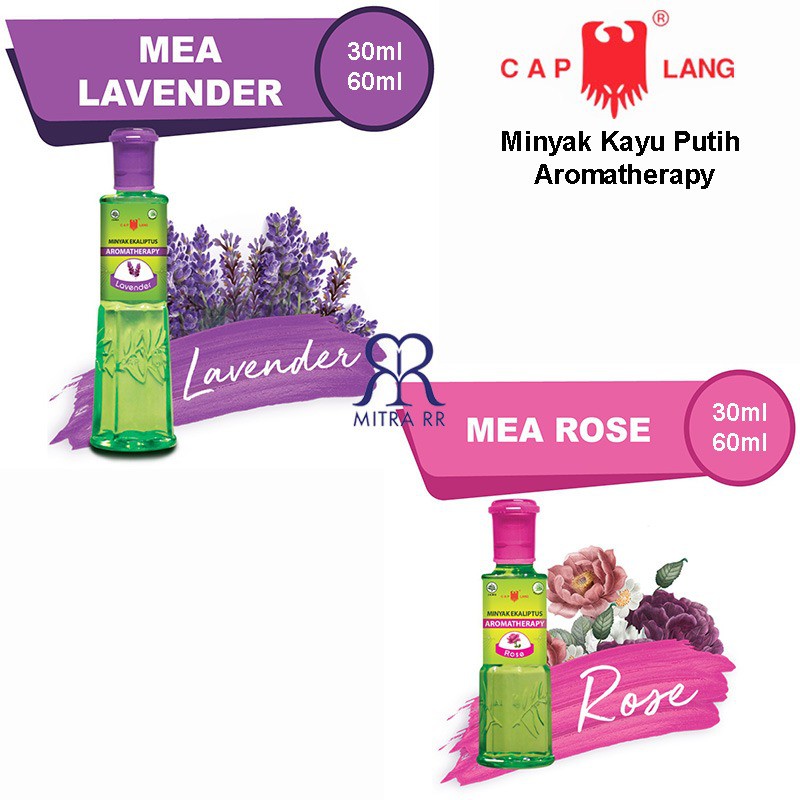 MINYAK KAYU PUTIH CAPLANG AROMATHERAPY LAVENDER ROSE 30 ml / 60 ml - MINYAK KAYU PUTIH ANTI NYAMUK