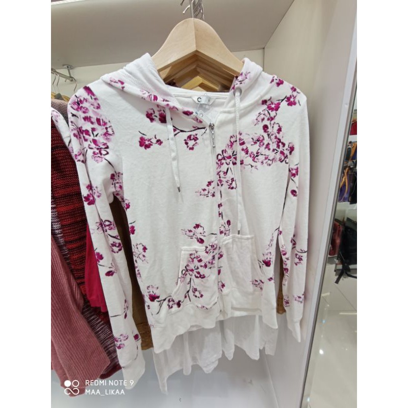 Jaket import motif bunga