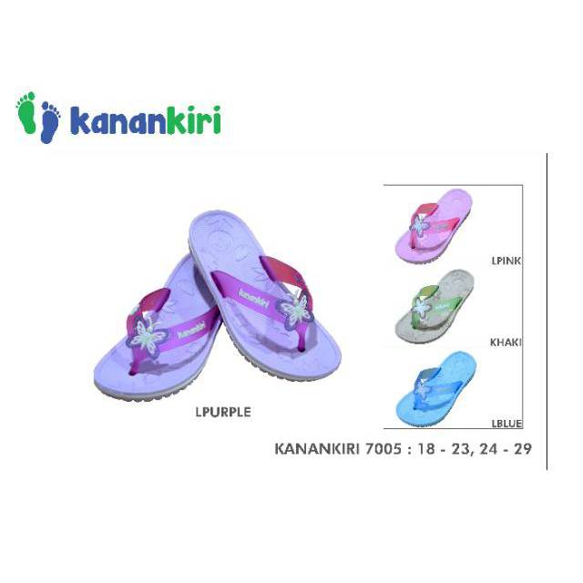 Porto Sandal Jepit Anak Perempuan Paylon T 7005 Size 19-24