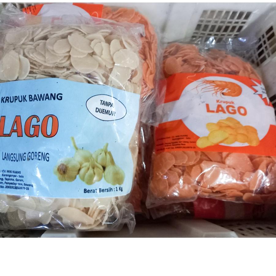 

[COD] KERUPUK MENTAH LAGO 1KG LANGSUNG DIGORENG, KERUPUK UDANG BAWANG !!