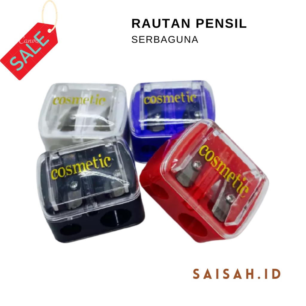 

Rautan 2in1 / Rautan cosmetic / Rautan pensil serbaguna