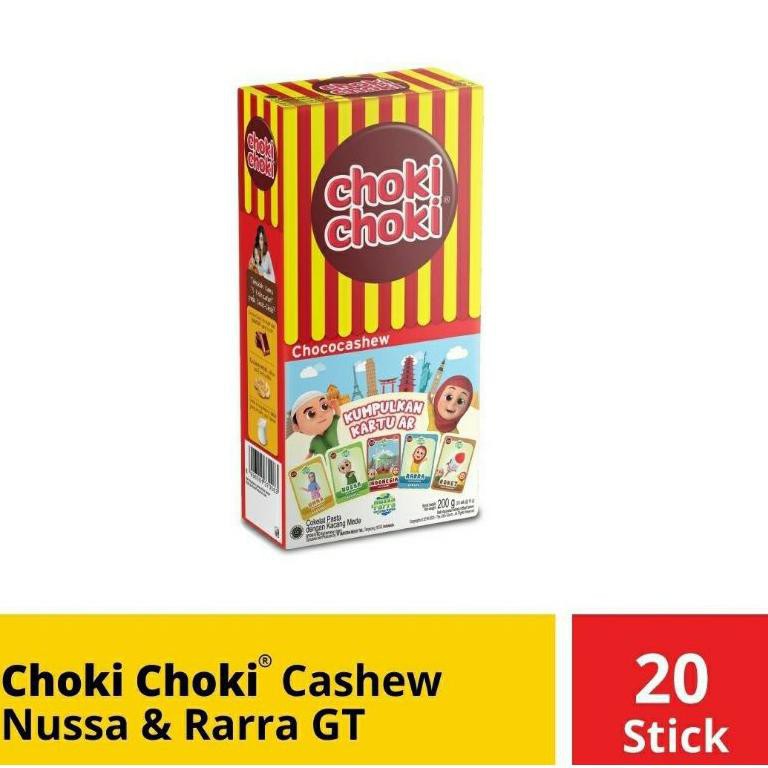 

{SP LKI 16F9Am} Choki-choki Chococashew (20stick@10gr)