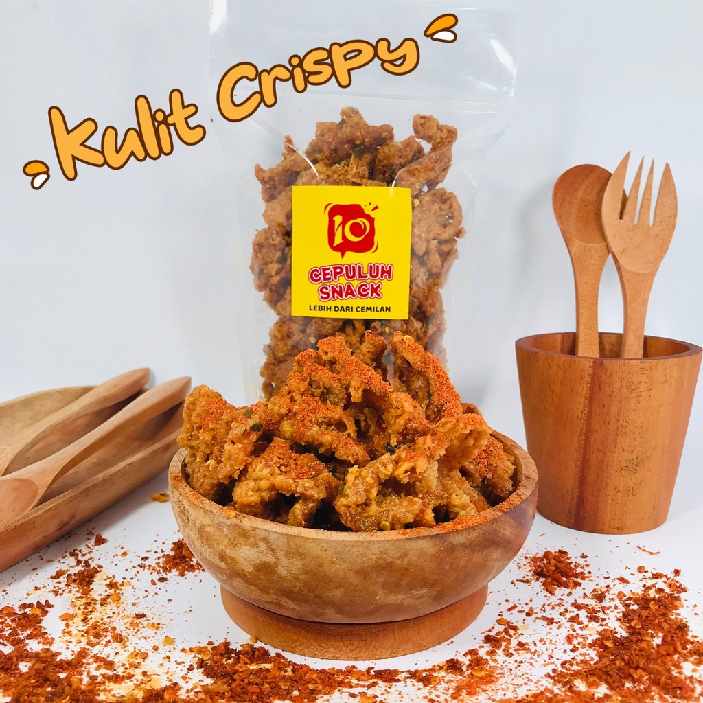 

Keripik Kulit Pedas Gurih Daun Jeruk 100 gram