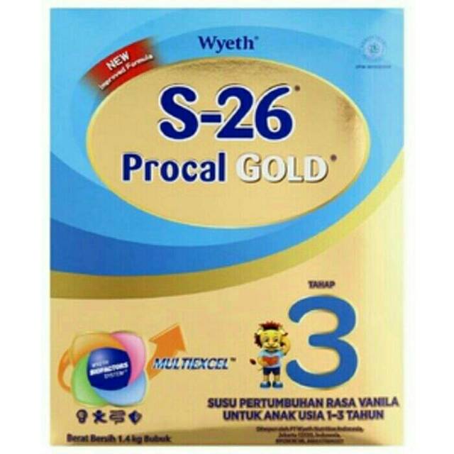 S26 Procal Gold 700gr Tahap 3.