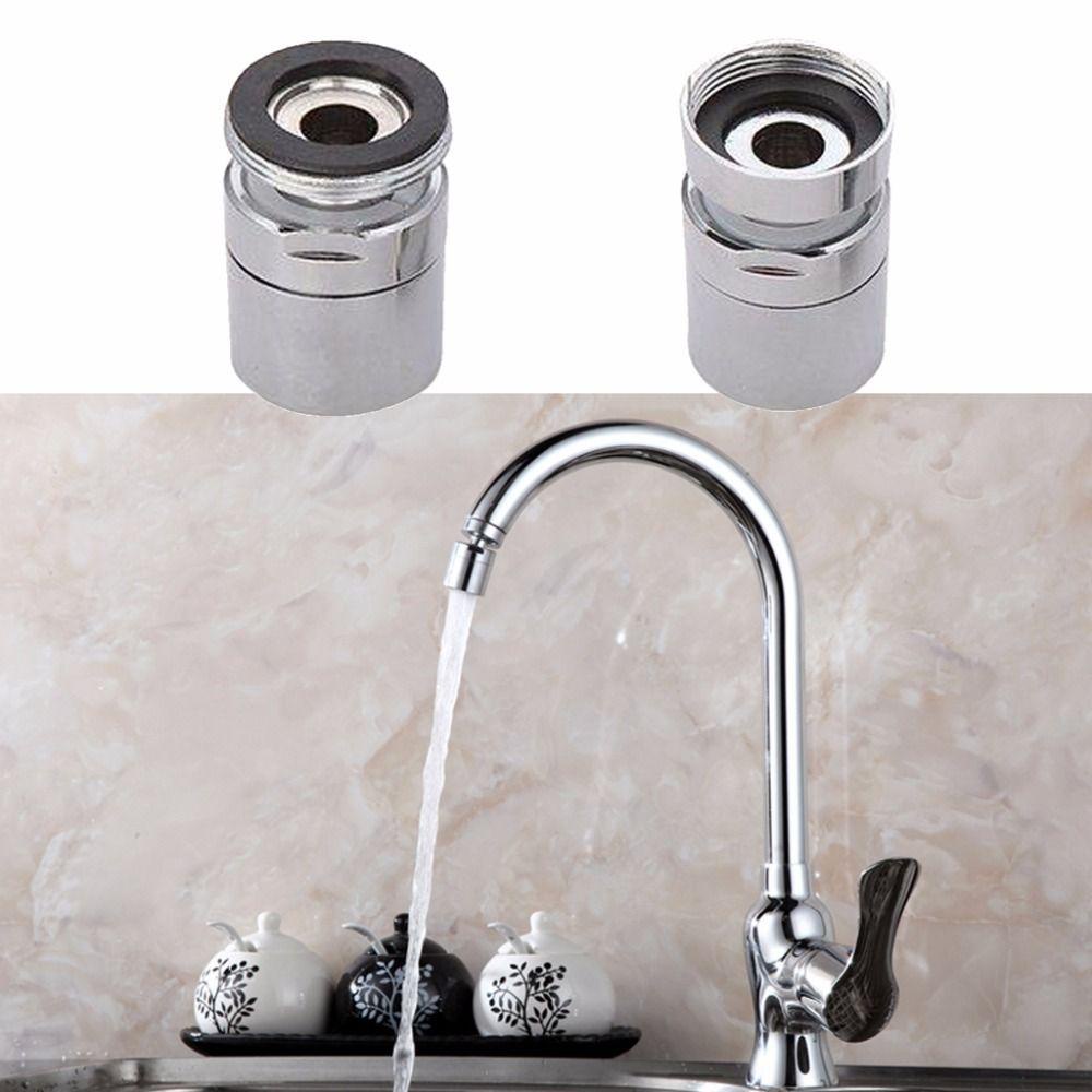 TOP Swivel Tap Flexible Konektor Dapur Sprayer Wastafel Mixer Tap Head