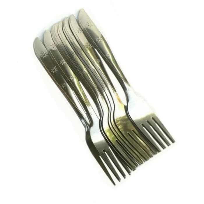 Garpu Makan HS Bintang 1 Pcs - Garpu Stainless