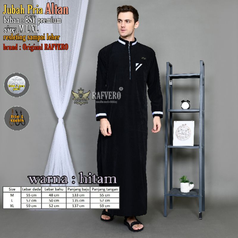 Jubah Pria - Jubah Pria Altan Original RAFVERO - Jubah Pria Terbaru - Jubah Pria Termurah