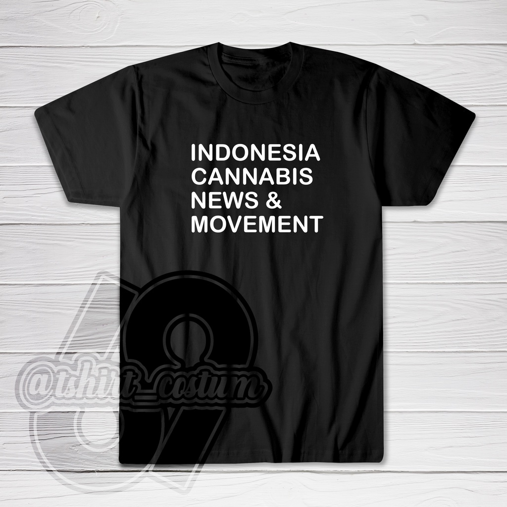 Kaos LGN Cannabis Kaos Lingkar Ganja Nusantara Berkualitas.