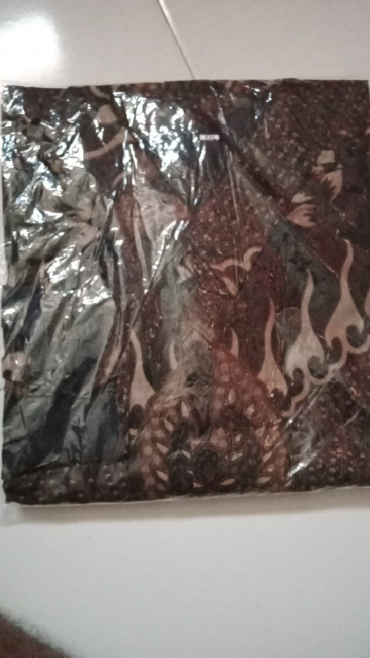 Batik Pria Lengan Panjang Batik Berkah Hrb026 Motif Keratonan Kode 002 Size M L Xl Xxl Reguler