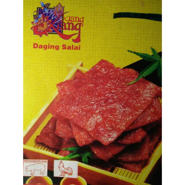 500gr Bakkua Daging Salai Dendeng Babi Home Made Bakkwa Malaysia Shopee Indonesia