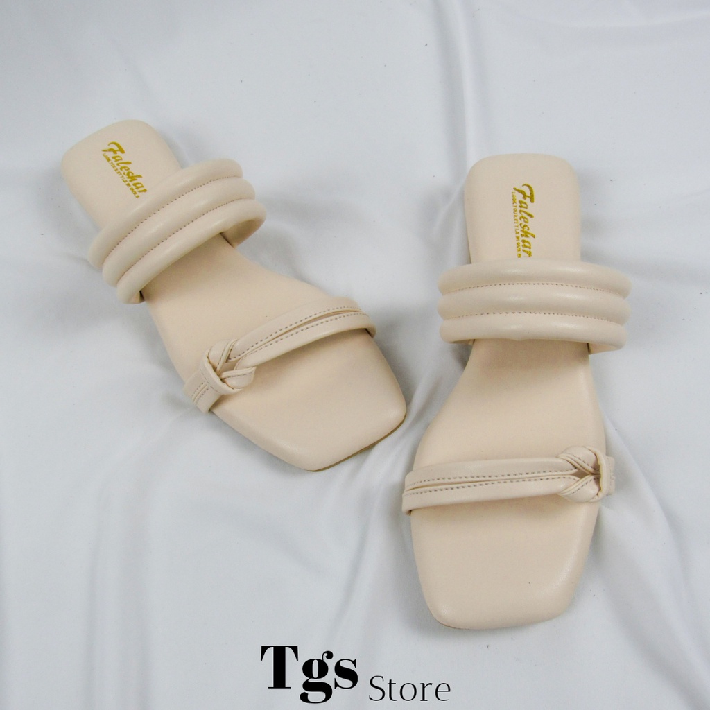 Sandal Wanita Flat Teplek Busah JJ-01