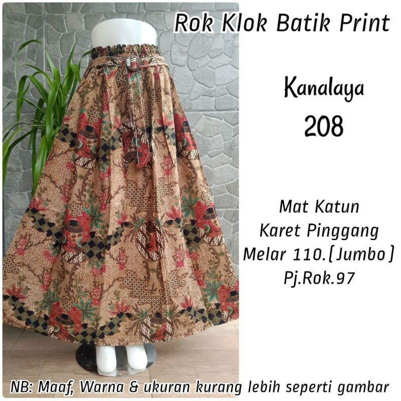 rok klok batik