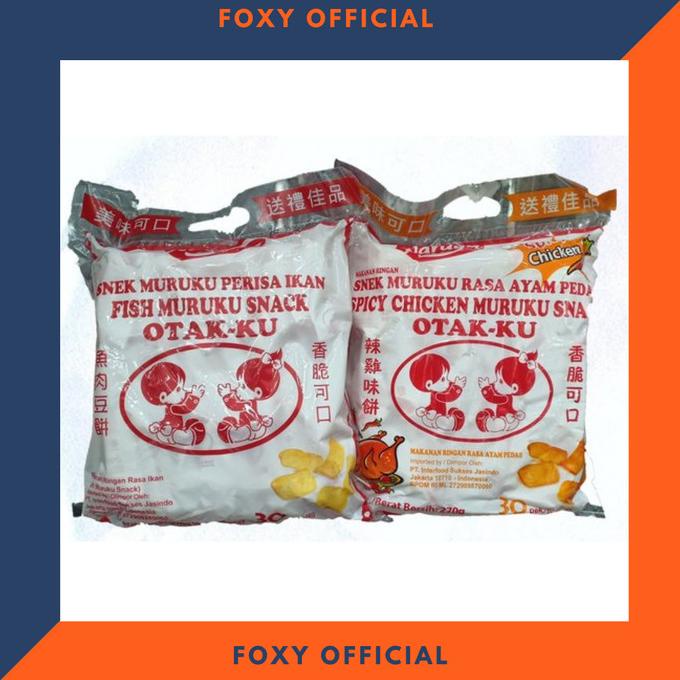 

Big Sale Kerupuk Naraya Muruku Snack OTAK-KU Ikan Rasa Original - Spicy Chicken Big Sale