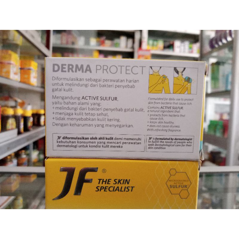 JF SULFUR DERMA PROTECT CLEANSER BAR (BLUE OCEAN) - ED 01/2027