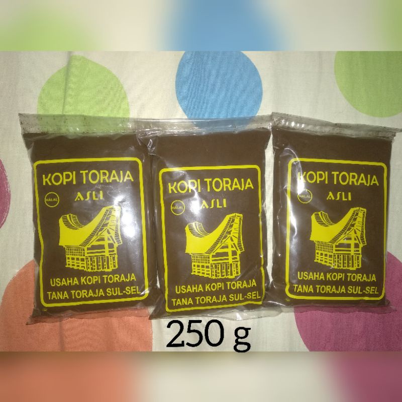 

Kopi Toraja Robusta 250g 100% Original