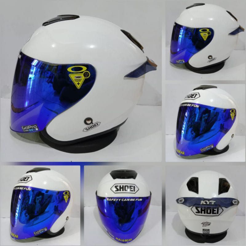 HELM KYT KYOTO DYR PAKET GANTENG SHOEI PULL WARNA
