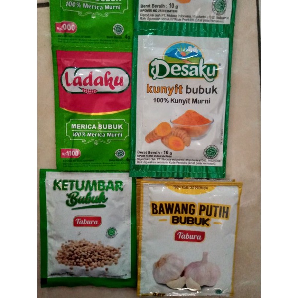 

(TERMURAH) Bumbu dapur bubuk