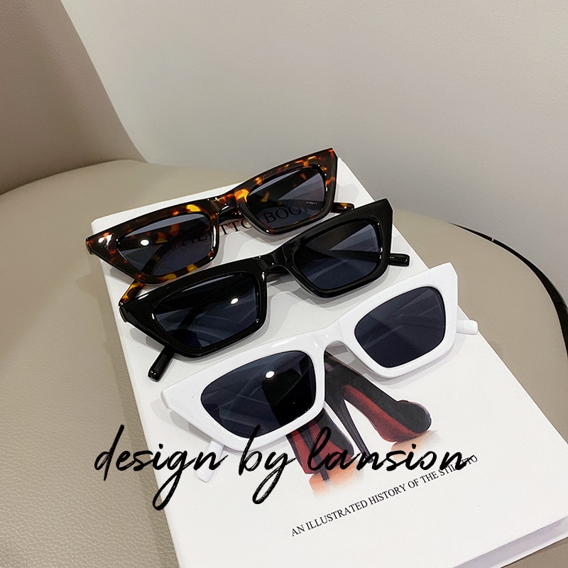 OVERFLOWS.ID kacamata Fashion Import Jennie Unisex Wanita Pria Kaca Mata Pendek Sunglasess