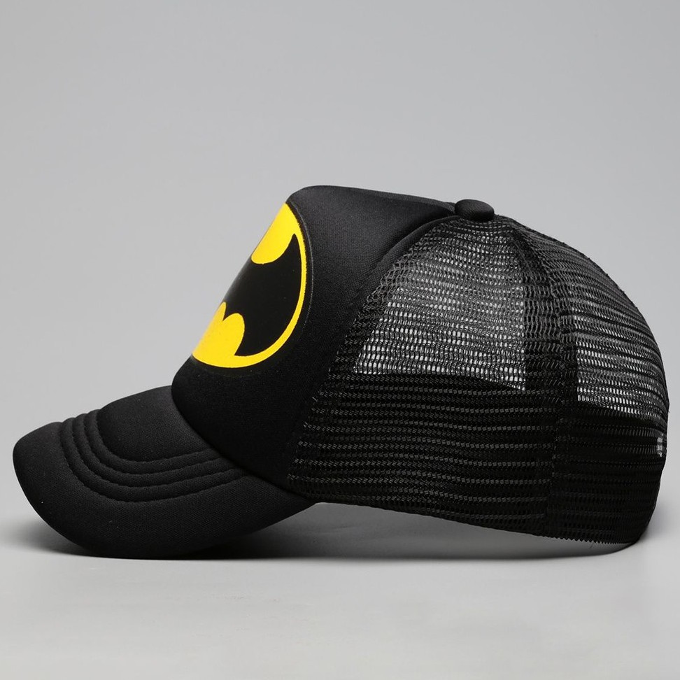 Topi Baseball Adjustable Motif Batman Untuk Anak Laki-Laki  Perempuan 2-7 Tahun