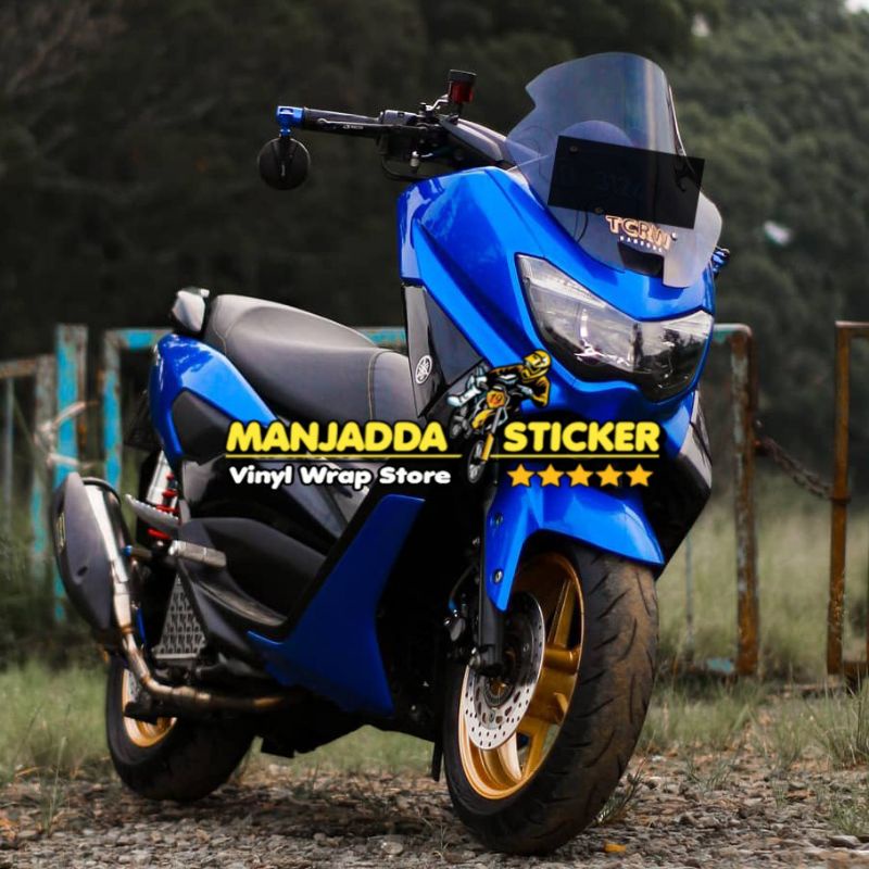 Skotlet Motor Warna Biru Candy Super Premiun Glossy