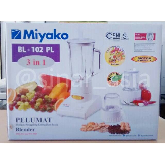 Blender 3 IN 1 MIYAKO BL-102 PL