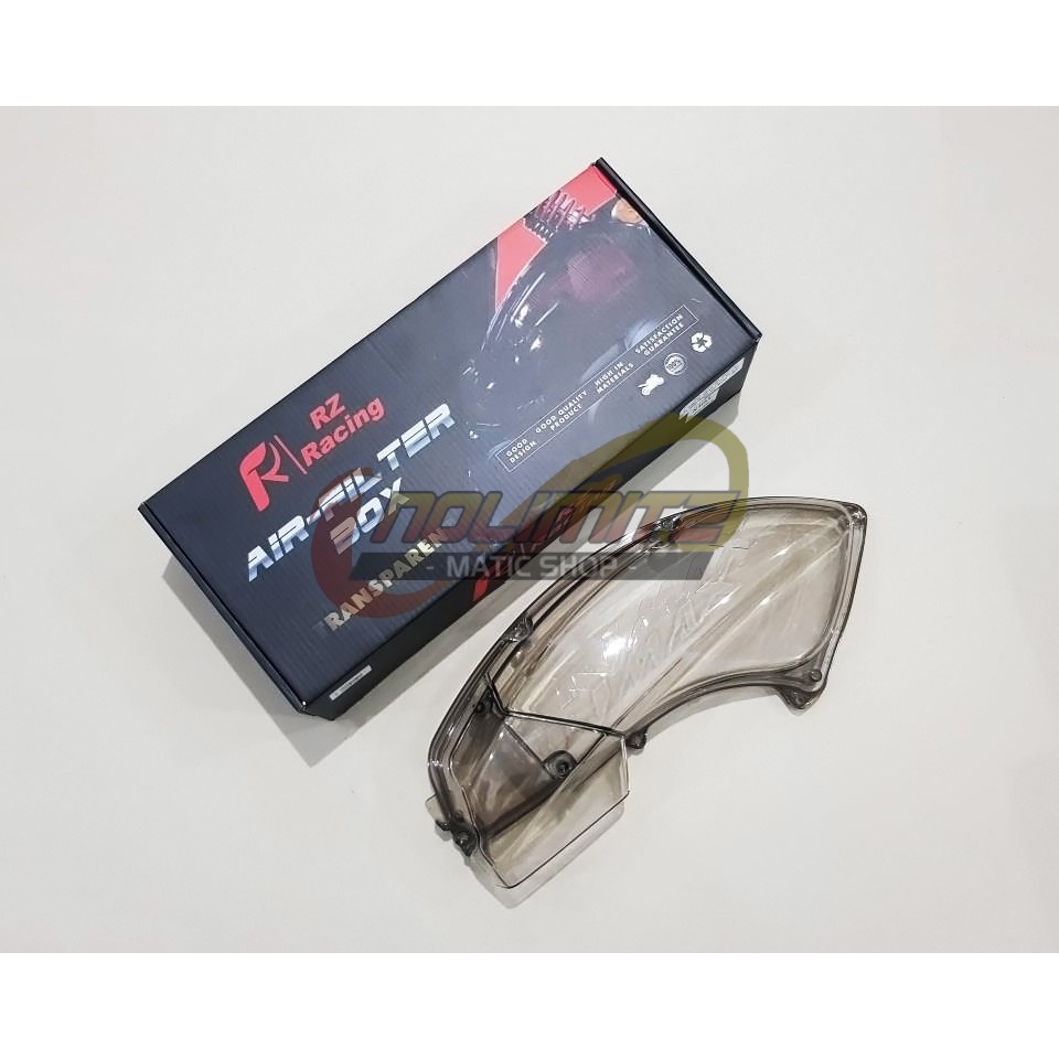 Cover Tutup Air Filter Transparan Smoke Yamaha NMAX