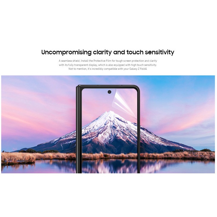 SAMSUNG Original Screen Protector Galaxy Z Fold4 Front Protection Film