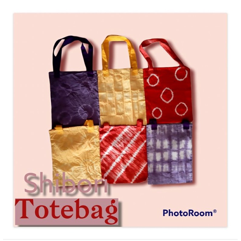 Tote bag shibori